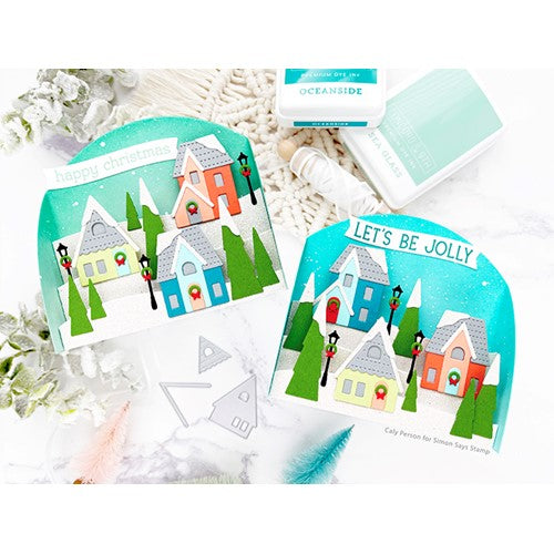Simon Says Stamp! Concord & 9th HOME FOR THE HOLIDAYS Clear Stamp Set 11193