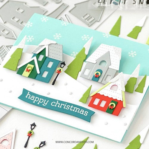 Simon Says Stamp! Concord & 9th HOME FOR THE HOLIDAYS Dies 11194