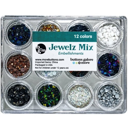 Simon Says Stamp! Buttons Galore and More Jewelz NEUTRAL MIX