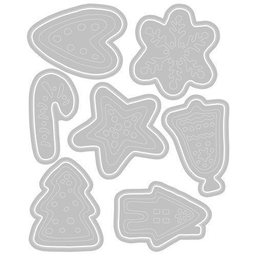 Simon Says Stamp! Tim Holtz Sizzix CHRISTMAS COOKIES Thinlits Dies 665566