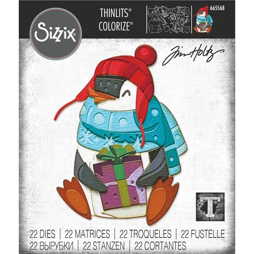 Simon Says Stamp! Tim Holtz Sizzix EUGENE Colorize Thinlits Dies 665568
