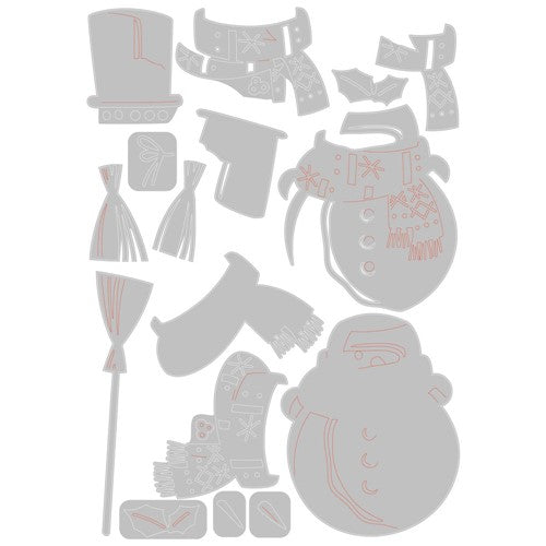 Simon Says Stamp! Tim Holtz Sizzix WINSTON Colorize Thinlits Dies 665569