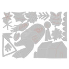 Simon Says Stamp! Tim Holtz Sizzix FUNKY NORDIC Thinlits Dies 665576