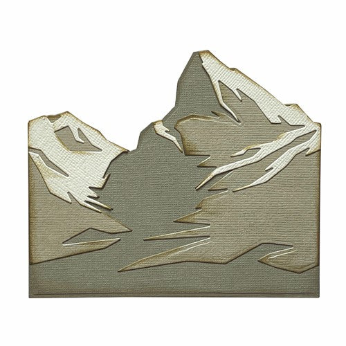 Simon Says Stamp! Tim Holtz Sizzix MOUNTAIN TOP Thinlits Dies 665580