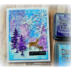 Simon Says Stamp! Tim Holtz Sizzix SCRIBBLY SNOWFLAKES Thinlits Dies 665582