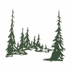 Simon Says Stamp! Tim Holtz Sizzix TALL PINES Thinlits Dies 665583