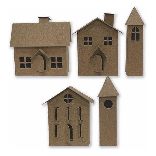 Simon Says Stamp! Tim Holtz Sizzix PAPER VILLAGE 2 Thinlits Dies 665585