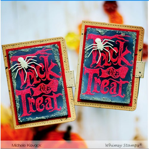 Simon Says Stamp! Whimsy Stamps ATC BOOK Dies WSD569