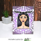 Simon Says Stamp! Picket Fence Studios CAPRICORN GIRL Clear Stamps hg111*