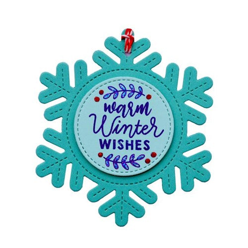 Simon Says Stamp! Lawn Fawn OUTSIDE IN STITCHED SNOWFLAKE Die Cuts lf2702