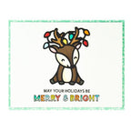 Simon Says Stamp! Lawn Fawn CHEERY DEER Die Cuts lf2699