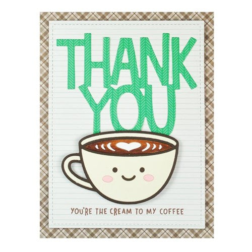 Simon Says Stamp! Lawn Fawn GIANT THANK YOU Die Cut lf2692