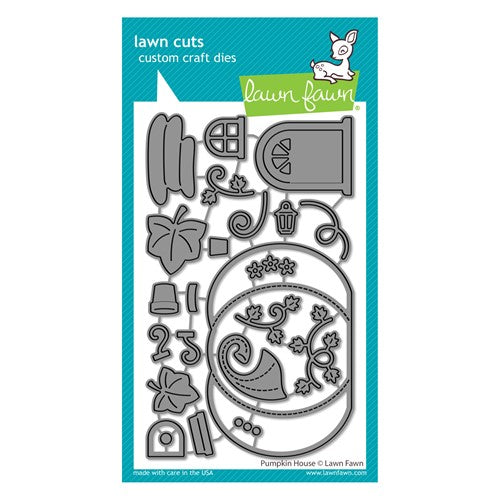 Simon Says Stamp! Lawn Fawn PUMPKIN HOUSE Die Cuts lf2689