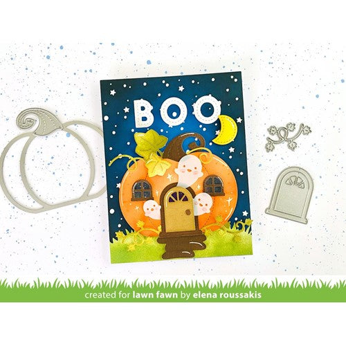 Simon Says Stamp! Lawn Fawn PUMPKIN HOUSE Die Cuts lf2689