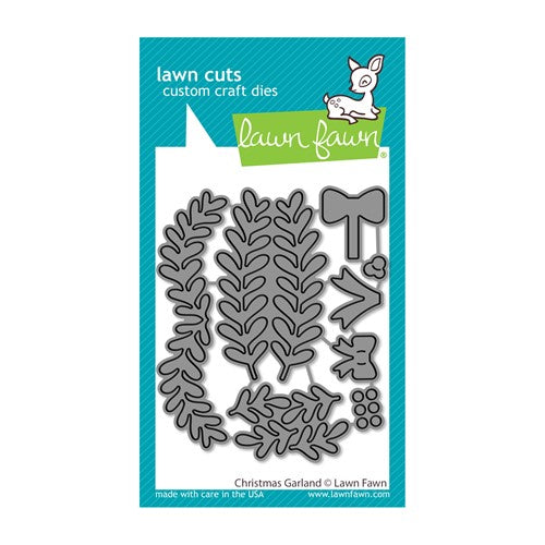 Simon Says Stamp! Lawn Fawn CHRISTMAS GARLAND Die Cuts lf2688