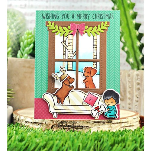 Simon Says Stamp! Lawn Fawn WINDOW FRAME Die Cuts lf2687