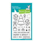 Simon Says Stamp! Lawn Fawn MERRY MICE Clear Stamps lf2684