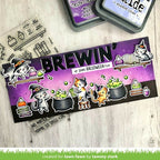 Simon Says Stamp! Lawn Fawn PURRFECTLY WICKED ADD-ON Clear Stamps lf2666