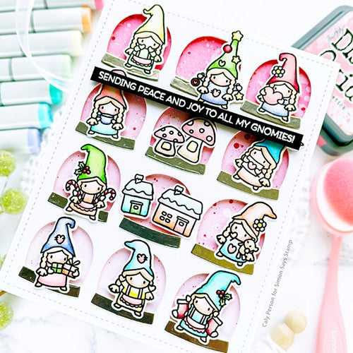 Simon Says Stamp! Mama Elephant GLOBIES GRID COVER Creative Cuts Steel Dies | color-code:ALT2