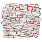 Simon Says Stamp! Tim Holtz Idea-ology Snippets Labels Ephemera th94188