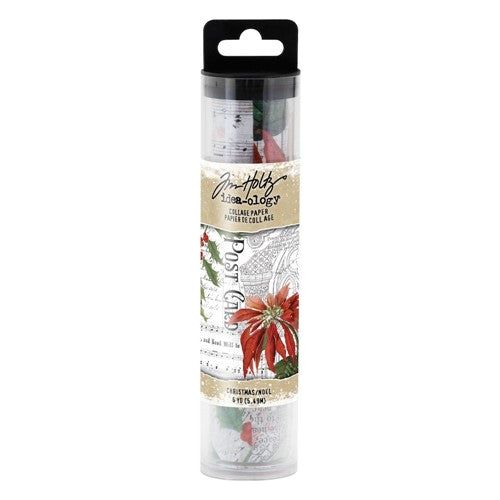 Simon Says Stamp! Tim Holtz Idea-ology CHRISTMAS Collage Paper th94192