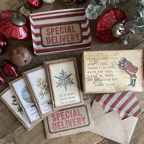 Simon Says Stamp! Tim Holtz Cling Rubber Stamps JOLLY SANTA CMS442 | color-code:ALT1