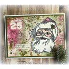Simon Says Stamp! Tim Holtz Cling Rubber Stamps JOLLY SANTA CMS442