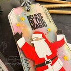 Simon Says Stamp! Tim Holtz Cling Rubber Stamps BOLD TIDINGS MINI CMS440 | color-code:ALT1