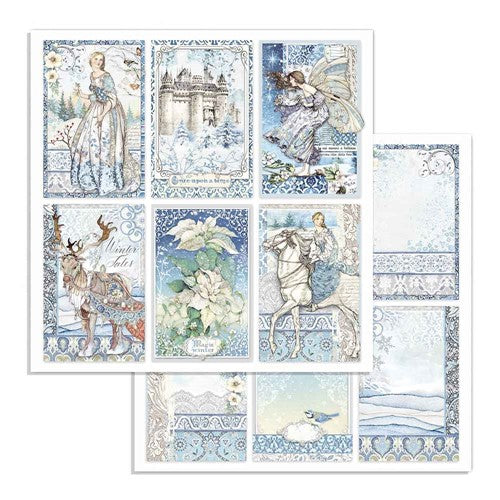 Simon Says Stamp! Stamperia WINTER TALES 6x6 Paper sbbxs04