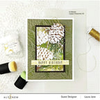 Simon Says Stamp! Altenew CLASSIC PINECONES SLIMLINE 3D Embossing Folder ALT6452