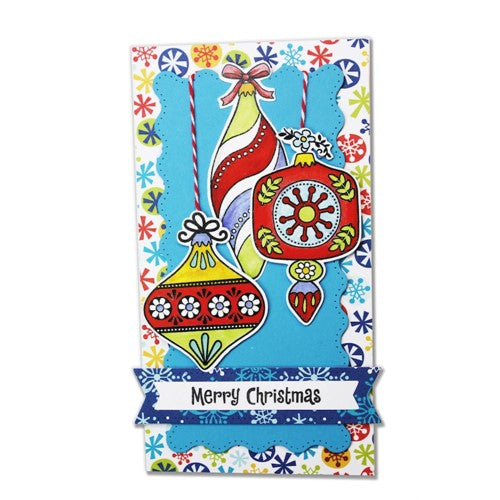 Simon Says Stamp! Dare 2B Artzy DECK THE HALLS Die Set d155