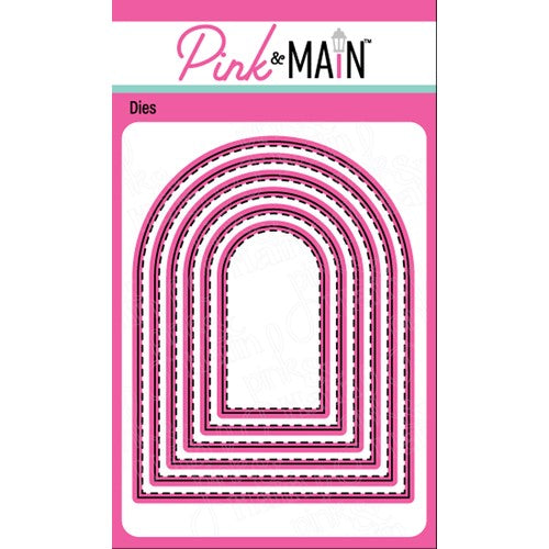 Simon Says Stamp! Pink and Main STITCHED ARCHES Dies PNM389