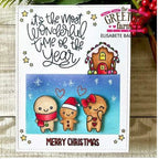 Simon Says Stamp! The Greeting Farm GINGERBREAD CHRISTMAS Clear Stamps tgf604 | color-code:ALT3