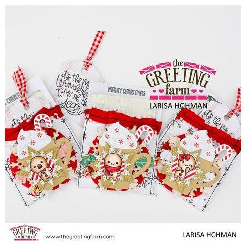 Simon Says Stamp! The Greeting Farm GINGERBREAD CHRISTMAS Clear Stamps tgf604 | color-code:ALT4