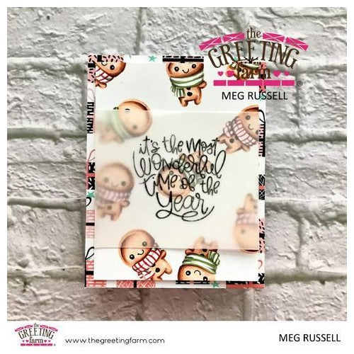 Simon Says Stamp! The Greeting Farm GINGERBREAD CHRISTMAS Clear Stamps tgf604 | color-code:ALT5