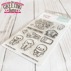 Simon Says Stamp! The Greeting Farm GINGERBREAD CHRISTMAS Clear Stamps tgf604