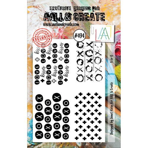 Simon Says Stamp! AALL & Create X OR O A7 Clear Stamp aall494