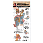 Simon Says Stamp! Art Impressions CHRISTMAS SLIMLINE Clear Stamps and Dies 5461