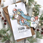 Simon Says Stamp! Art Impressions CHRISTMAS SLIMLINE Clear Stamps and Dies 5461 | color-code:ALT1