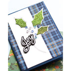 Simon Says Stamp! Memory Box FESTIVE GLITTER 6x6 Paper Pack gp1006