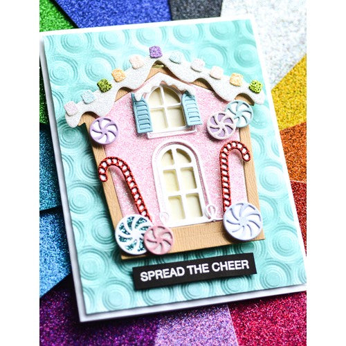 Simon Says Stamp! Memory Box GLITZY GLITTER 6x6 Paper Pack gp1007