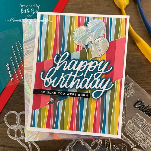Simon Says Stamp! Simon Says Stamp BALLOON BOUQUET Wafer Die sssd112519 | color-code:ALT2