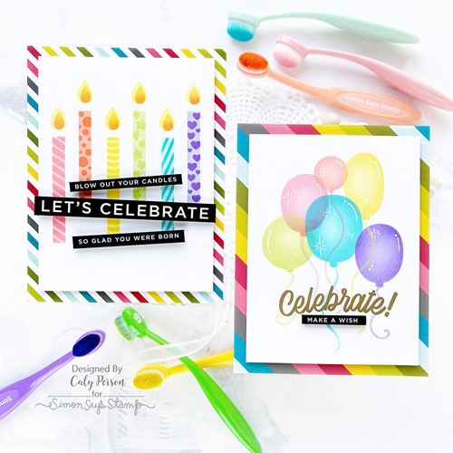 Simon Says Stamp! Simon Says Stamp Stencils PARTY BALLOONS ssst221592 | color-code:ALT0
