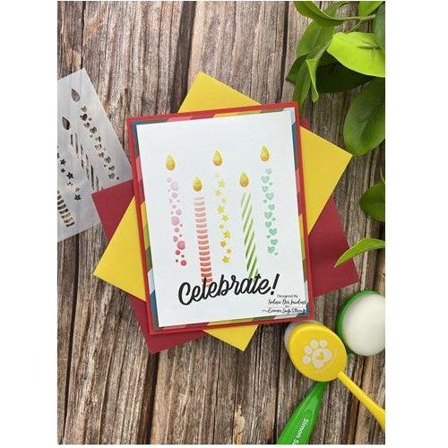Simon Says Stamp! Simon Says Stamp Stencils PARTY CANDLES ssst221587 | color-code:ALT1