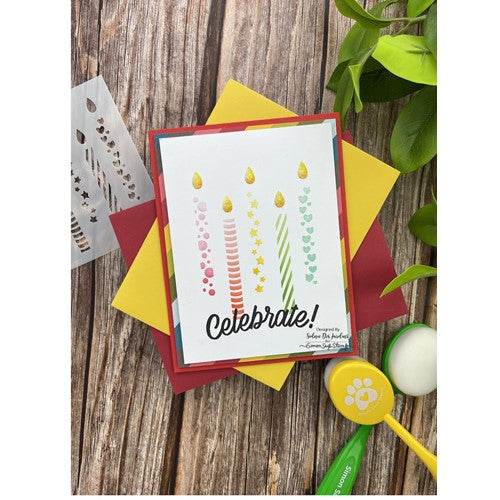 Simon Says Stamp! Simon Says Stamp Stencils PARTY CANDLES ssst221587 | color-code:ALT1