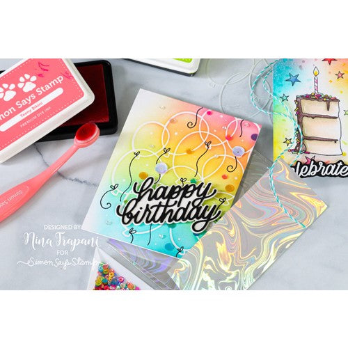 Simon Says Stamp! Simon Says Stamp Stencils BALLOON BUNCH ssst221591 | color-code:ALT1