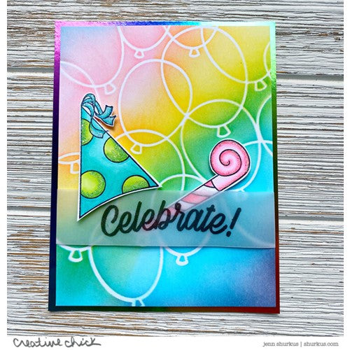 Simon Says Stamp! Simon Says Stamp Stencils BALLOON BUNCH ssst221591 | color-code:ALT2
