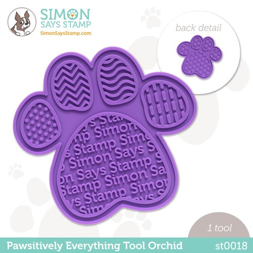 Simon Says Stamp! Simon Says Stamp PET PAWSITIVELY EVERYTHING TOOL ORCHID st0018