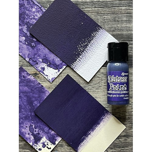 Simon Says Stamp! Tim Holtz Flip Top Distress Paint VILLAINOUS POTION Ranger tdf78845 Secondary Image