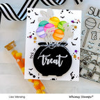 Simon Says Stamp! Whimsy Stamps TIN GAMES SUGAR RUSH Clear Stamps BS1034 *